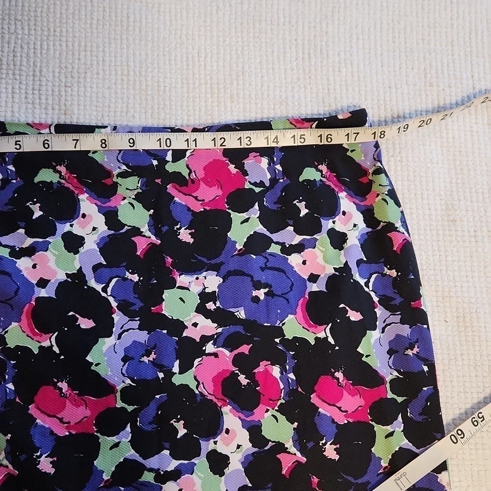 NWOT Talbots floral pencil skirt